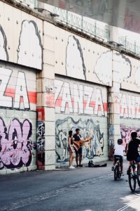 Die besondere Graffiti Meile in Wien
